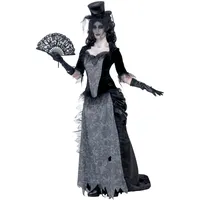 Smiffys Ghost Town Black Widow Kostüm Unisex L