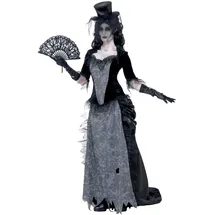 Smiffys Ghost Town Black Widow Kostüm Unisex L
