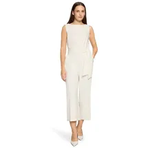 Betty Barclay Jumpsuit mit Bindegürtel, Offwhite, 38