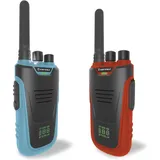 Kidywolf 418012 - Walkie-Talkies mit Taschenlampe blau/rot