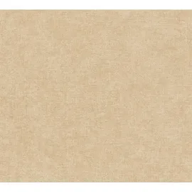 A.S. Création Vliestapete Einfarbig 10,05 m x 0,53 m 395655 Grau/Beige
