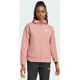 Adidas Terrex Damen Multi Softshell Jacke (Größe S, rot)