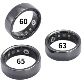 ideoon Smart-Ring Größe 63 / 63 mm Schwarz