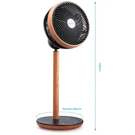 Clean Air Optima CA-408 28 cm Standventilator Schwarz