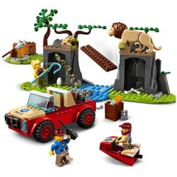 LEGO® City 60301 - Tierrettungs-Geländewagen (157 Teile)