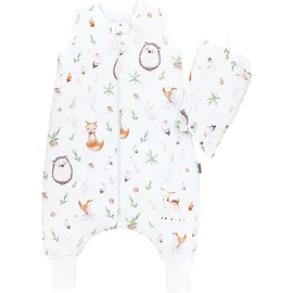 TupTam Baby Schlafsack Waldtiere/Igel/Rehe 80/86