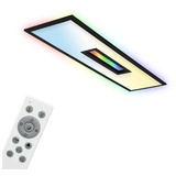 Telefunken LED Panel Centerback mit RGB Backlight 100 x 25 cm mit Fernbedienung, RGB, Centerlight