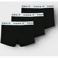 NAME IT Nkmboxer 3P Noos, Black, Numeric_92 (3er Pack)