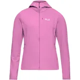 Jack Wolfskin Litestride Hooded Full Zip W foxglove