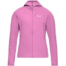 Jack Wolfskin Litestride Hooded Full Zip W foxglove