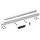 Hansgrohe RainDrain Match Plus Duschrinne 800 mm mattschwarz