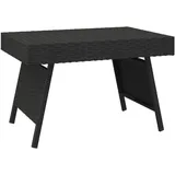 vidaXL Beistelltisch Klappbar 60 x 40 x 38 cm Schwarz