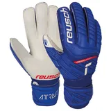 Reusch Torwarthandschuhe Attrakt Grip Finger Support weiß|blau 3,5