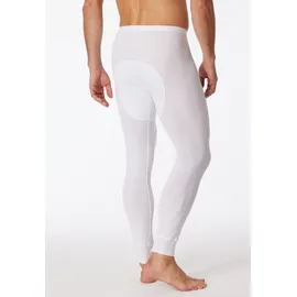 SCHIESSER Lange Unterhose unifarben weiß M 1er Pack
