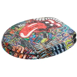 Sanilo Graffiti mit Absenkautomatik Rot