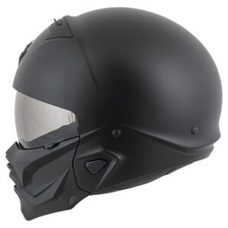 Scorpion Exo-Combat II Open Face Helm schwarz, L