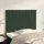 vidaXL Kopfteile 2 Stk. Dunkelgrün 100x5x78/88 cm Samt - Grün