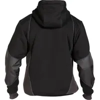 DASSY DASSY® Pulse Sweatshirt-Jacke, schwarz/anthrazitgrau 2XL