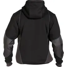 DASSY DASSY® Pulse Sweatshirt-Jacke, schwarz/anthrazitgrau 2XL