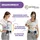 Boppy COMFYGROW BABYTRAGE, LIGHT GREY