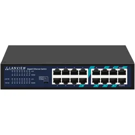 Lanview LVN-1U-16PORT-1G