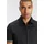Bruno Banani Kurzarmhemd "mit kurzen Ärmel", Herren, Gr. 45/46, D-Gr, schwarz, Popeline, Obermaterial: 97% Baumwolle, 3% Elasthan, Basic, tailliert, Aufschlag, Hemden