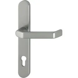 HOPPE Schmalschild - Halbgarnitur LIVERPOOL - silber eloxiert