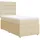 vidaXL Boxspringbett 180 x 200 cm Creme