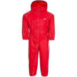 Trespass Button Overall - Red - 18-24 Monate
