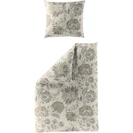BIERBAUM 4144 Paisley Sand 135 x 200 cm + 80 x 80 cm