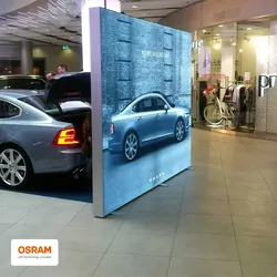 Messewand LED Highlight