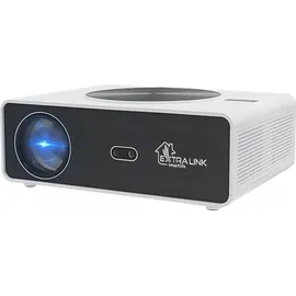 Extralink Smart Life Vision Max Projektor 800 ANSI, 1080p, Android 12.0 - Schwarz/Weiß