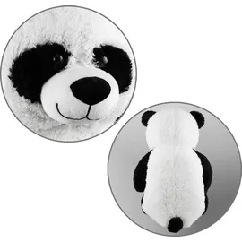 Brubaker XXL Panda 100 cm groß mit Lieblingsmensch Herz Stofftier Plüschtier Kuscheltier Teddybär