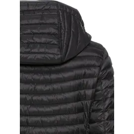 CAMEL ACTIVE Damen Leichte Steppjacke aus recyceltem Polyamid Schwarz, 36