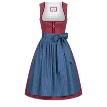 Nübler Dirndl Gesr rot 38