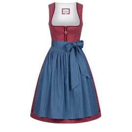 Nübler Dirndl Gesr rot 38