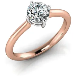 Verlobungsring VR17 333er Rot-/Weiflgold - 7914