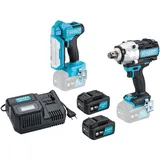 HAZET Akku-Schlagschrauber 18 Volt inkl. 1 x 5,0 Ah + Zubehör-Set