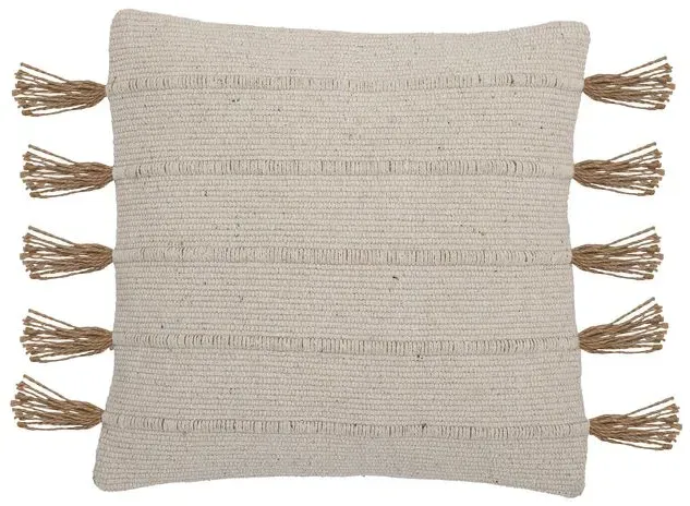 Kissen Ensar 45 x cm Baumwolle Beige