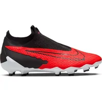 Nike Fussball-Rasenschuhe PHANTOM GX ACADEMY DF, BRIGHT CRIMSON/BLACK-WHITE, 47