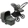 Bugaboo Fox Cub mit Liegeaufsatz und Sitz black/forest green