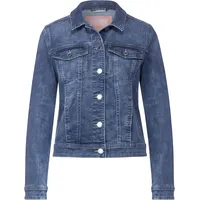 STREET ONE Damen, 15700 indigo random wash, | Gr. 36