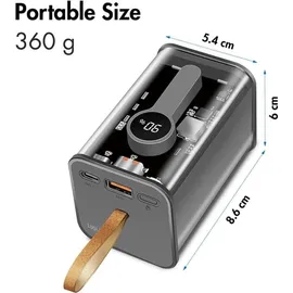 Logilink PA0307 Akkupack 20000 mAh Li-Ion Transparent
