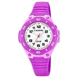 Kinder Jugend Armbanduhr lila Calypso Uhr K5758/4 - Lila/Weiß