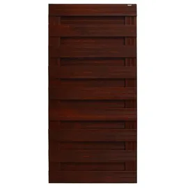 Andrewex Sichtschutzelement 90 x 180 cm Braun/Holz