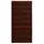 Andrewex Sichtschutzelement 90 x 180 cm Braun/Holz