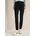 Style Toronto Slim Fit Hose Leder-Look 33