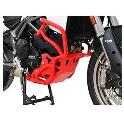 Motor-Schutz In Rot für diverse Modelle, Aluminium