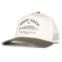 Salty Crew Wahoo Stamp Retro Trucker-kappe - Oyster /