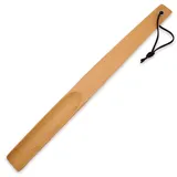 CDRPD 1pcs Schuhlöffel Holz 38 cm,Schuhlöffel Lang Holz,Schuhanzieher Lang Holz,Holzschuhlöffel Lang,Schuhlöffel Holz Lang mit Hängendem Seil,Shoe Horn,Buche Schuhanzieher,für Mann Frauen Senioren - 38cm